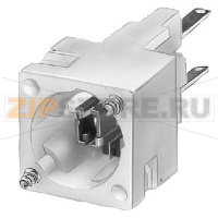 КОНТАКТ И ПАТРОН 1НЗ + 1НЗ, КЛИНОВИДНЫЙ W2 X 4.6D Siemens 3SB2455-1F