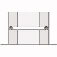 Предохранитель двигателя, 360 A, AC 7.2 kV, 76x403mm Eaton 7.2KV 2x200A MOTOR START FUSE