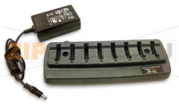 Зарядное устройство 8 BAY BATTERY CHARGER WITH Power Supply. Charges battery only when removed from Bluetooth Ring Scanner