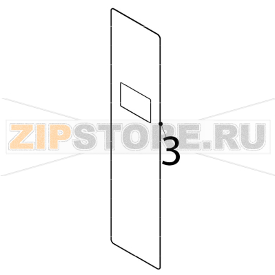 Operation label Hoshizaki IM-65NE-25 Operation label Hoshizaki IM-65NE-25Запчасть на деталировке под номером: 3