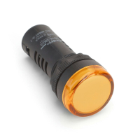 Лампа сигнальная 230 В, 22 мм, IP65, оранжевая Chint ND16-22D/4C