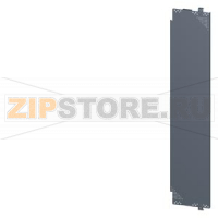 SIVACON, Mounting plate, for Cabinet side perforated, T: 500 mm, H: 1800 mm, zinc-plated Siemens 8MF1805-2AK13-0
