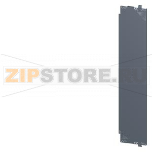 SIVACON, Mounting plate, for Cabinet side perforated, T: 500 mm, H: 1800 mm, zinc-plated Siemens 8MF1805-2AK13-0 