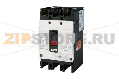 Выключатель автоматический в литом корпусе 25 А, 26 кА, 3 полюса Hyundai Electric HGM100H3PT4S0000C00025F 