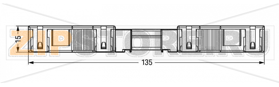 Разъем; с корпусом разгрузки натяжения; 3-пол.; Код. A; 4,00 mm; черные Wago 770-103 