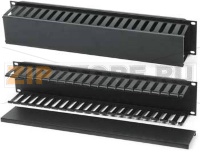 Hyperline CM-2U-PL-COV Кабельный организатор пластиковый с крышкой, 19'', 2U