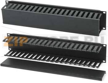 Hyperline CM-2U-PL-COV Кабельный организатор пластиковый с крышкой, 19&#039;&#039;, 2U 