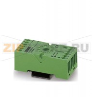 Установочный блок (основание) PR3... Phoenix Contact PR3-BSC1/3X21