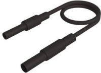 Провод тестовый 0.25 м, черный Hirschmann MAL S GG-B 25/2,5 BLACK