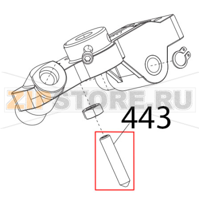 Vite senza testa DIN914, M6x30CE Sirman Palladio 350 Vite senza testa DIN914, M6x30CE Sirman Palladio 350Запчасть на деталировке под номером: 443