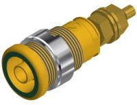 Гнездо 32 А, 1 кВ, зеленое, желтое Hirschmann SEB 2600 G M4 YELLOW/GREEN