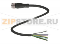 Аксессуар Cable socket, shielded V17-G-5M-PUR Pepperl+Fuchs