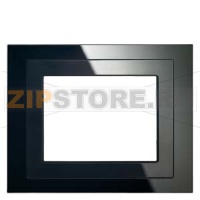 Рамка UP 588/814, для информационных панелей UP 588, чёрное стекло (снимается с производства) Siemens 5WG1588-8AB14