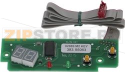 ДИСПЛЕЙ / КЛАВИАТУРА ЭЛЕКТРОННОЙ ПЛАТЫ 