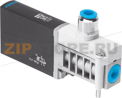 Распределитель с электроуправлением Festo MHP3-M1H-3/2G-QS-6 