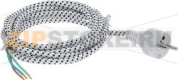 SCHUKO PLUG CABLE 2.80m 