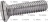 SLOTTED HEAD SCREW M4X10 -200PCS