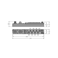 Модуль автономный для PROFIBUS-DP Turck SDPB-0008D-1002