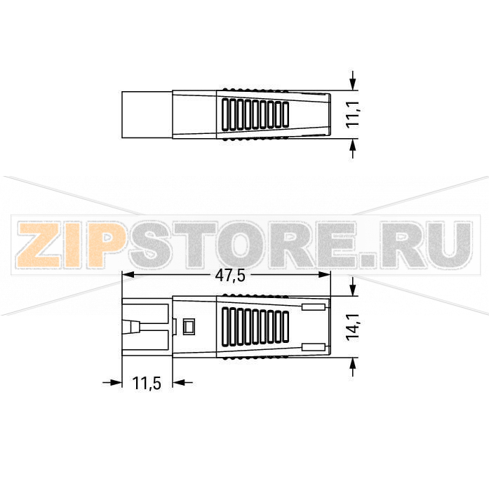 Штекер; с корпусом разгрузки натяжения; 2-пол.; Код. F; светло-серые Wago 893-1032 For low voltages up to 50 VCompact size, standardized interfaceAvailable in two different custom coding options with protection against mismating...