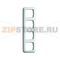 Рамка четырехместная, альпийский белый ABB 2CKA001725A1543