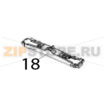 Printhead 300 dpi Zebra ZD621 Direct Thermal Printhead 300 dpi Zebra ZD621 Direct ThermalЗапчасть на деталировке под номером: 18