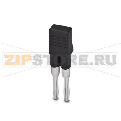 Короткозамыкающая вилка Phoenix Contact KSS 5 Полюсов: 2, Цвет: черный.Минимальный заказ: 10 шт.Упаковка: 10 шт.