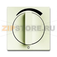 Накладка с поворотной ручкой для регуляторов громкости, слоновая кость ABB 2CKA001710A3807