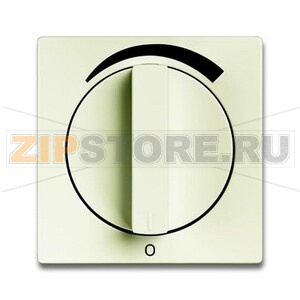 Накладка с поворотной ручкой для регуляторов громкости, слоновая кость ABB 2CKA001710A3807 