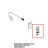 Magnetic support plate for door microsw. Unox XVC 705