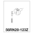 Shaft for camdisc compl. Bear Varimixer AR80 VL-1S