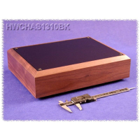 Часть корпуса алюминиевая 330x254x76 мм, черная, 1 шт Hammond HWCHAS1310BK