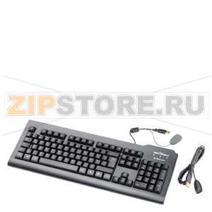USB-клавиатура международная TKL-105,  интерфейс USB для устройств с соответствующими соединителями, цвет: чёрный, дополнительная информация, количество и комплект поставки: см. технические данные Siemens 6AV6881-0AU14-1AA0 