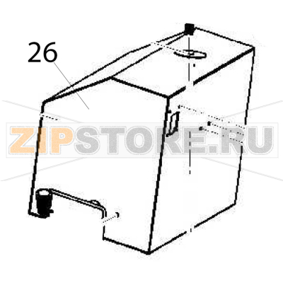 Welding Hurakan HKN-CL6 Welding Hurakan HKN-CL6Запчасть на деталировке под номером: 26