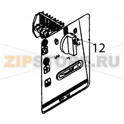Control button Fagor ECO-120 Control button Fagor ECO-120Запчасть на деталировке под номером: 12Название запчасти Fagor на английском языке: Control button ECO-120.
