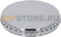 BURNER CAP CHROMED BRASS SAMET