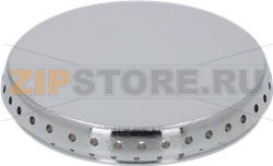 BURNER CAP CHROMED BRASS SAMET 