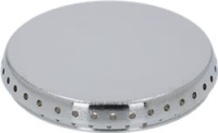BURNER CAP CHROMED BRASS SAMET
