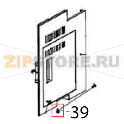Screw Hurakan HKN-ME709 Screw Hurakan HKN-ME709Запчасть на деталировке под номером: 39