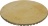 BURNER CAP PRINTED BRASS POLISHED