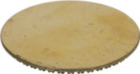 BURNER CAP PRINTED BRASS POLISHED