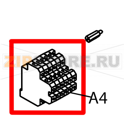 Terminal block 24A 2,5mm2 UL Fagor LA-25 TP2 E Terminal block 24A 2,5mm2 UL Fagor LA-25 TP2 EЗапчасть на деталировке под номером: A4Название запчасти Fagor на английском языке: Terminal block 24A 2,5mm2 UL LA-25 TP2 E.