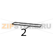 Nameplate Zebra ZD611 RFID Thermal Transfer Nameplate Zebra ZD611 RFID Thermal TransferЗапчасть на деталировке под номером: 2