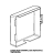 Cover for terminal box Unox XVC 305E