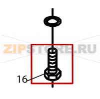 Tornillo exagonal M-10x20 Fagor FI-160