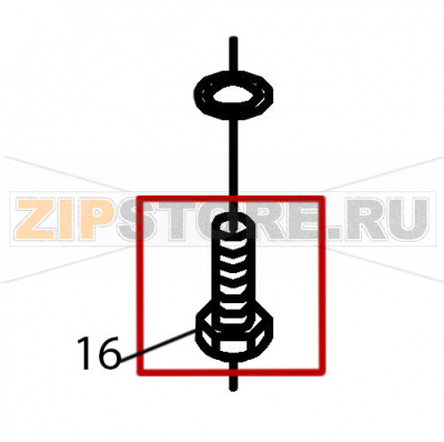 Tornillo exagonal M-10x20 Fagor FI-160 Tornillo exagonal M-10x20 Fagor FI-160Запчасть на деталировке под номером: 16Название запчасти Fagor на английском языке: Tornillo exagonal M-10x20 FI-160.