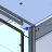 Upper door hinge Bake Off Mistral 6TTR