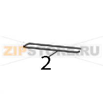 Nameplate Zebra ZD611 Thermal Transfer Nameplate Zebra ZD611 Thermal TransferЗапчасть на деталировке под номером: 2