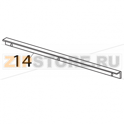 Squadra fissa guarnizione porta 55/503 Elettrobar Fast 160 D Squadra fissa guarnizione porta 55/503 Elettrobar Fast 160 DЗапчасть на деталировке под номером: 14