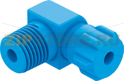 Штуцер угловой с накидной гайкой Festo GCK-1/8-PK-6-KU 