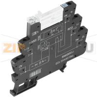 Реле согласующее 24 В UC Weidmüller TRS 24VUC 1CO C1D2